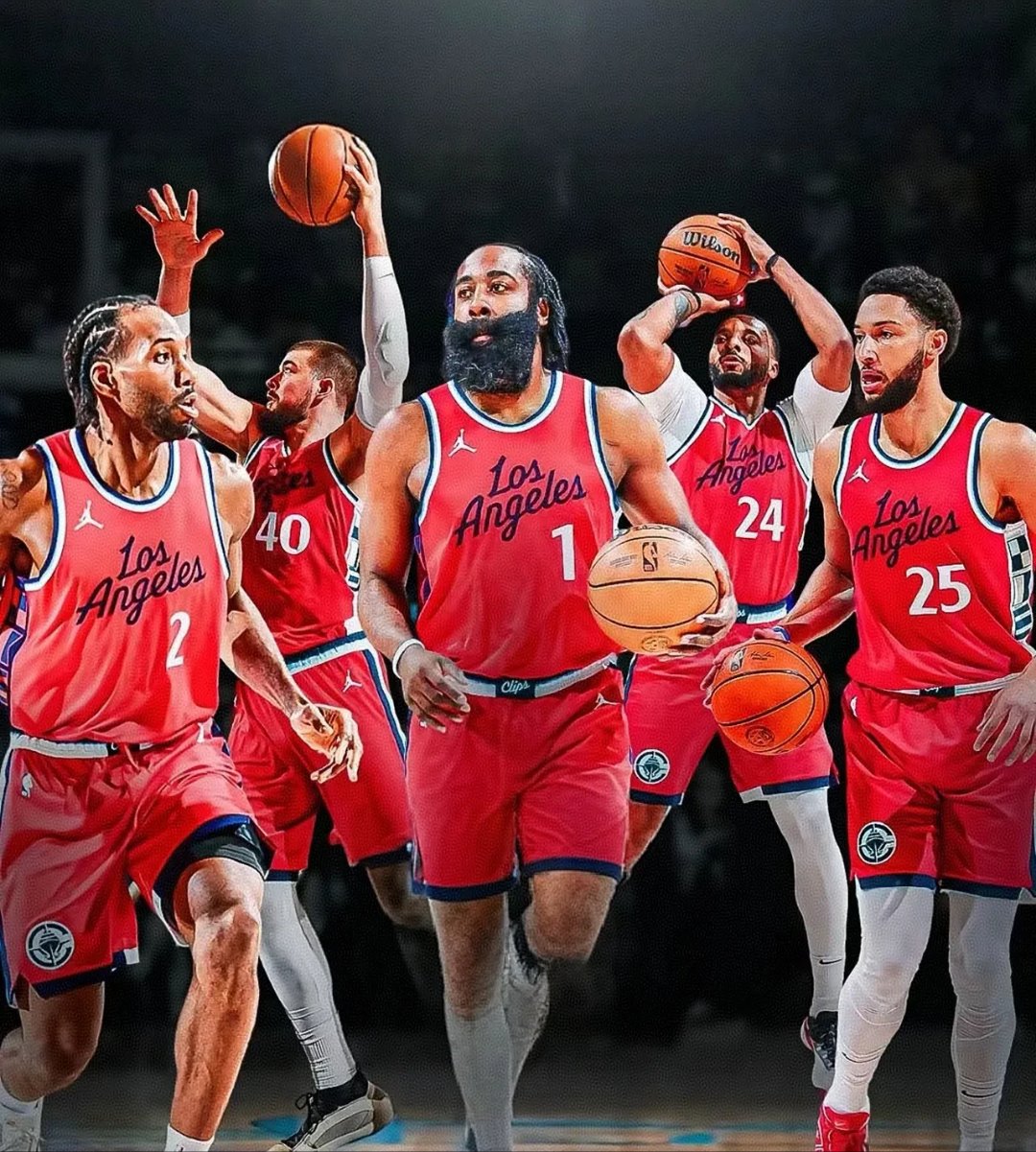 快船险胜北京队，詹姆斯带队取胜